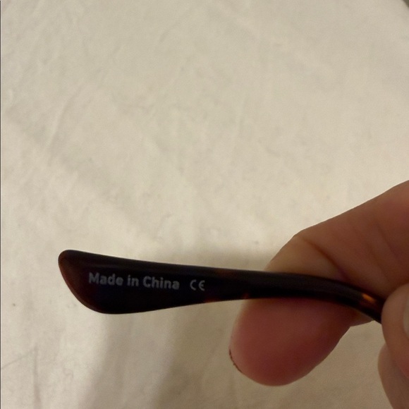 Quay Australia Gold Frame Sunglasses with Purple Lenses - Picture 9 of 11